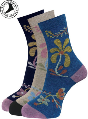 Dollar Women Printed Calf Length(Pack of 3)