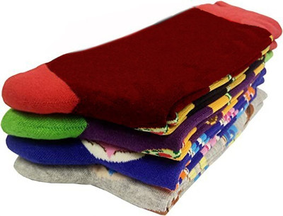 Xy Decor Baby Boys & Baby Girls Solid Ankle Length(Pack of 12)