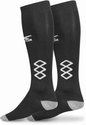 VECTOR X Unisex Solid Knee High(Pack of 2)