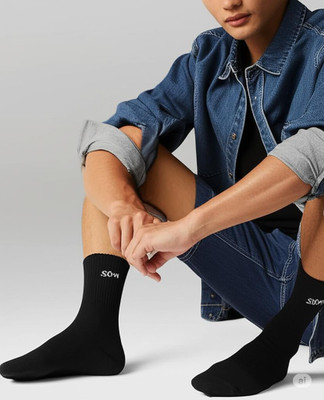 croxter Men Solid Ankle Length(Pack of 3)