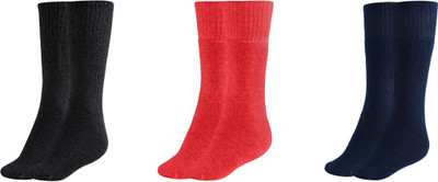 MUKU Men Mid-Calf/Crew(Pack of 3)