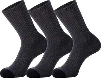REDCARP Men & Women Striped, Solid Ankle Length, Calf Length, Mid-Calf/Crew, Peds/Footie/No-Show(Pack of 3)