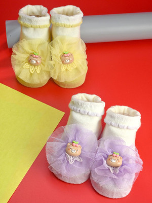 Yellow Bee Girls Ankle Length(Pack of 2)