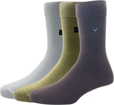 Allen Solly Men Solid Calf Length(Pack of 3)