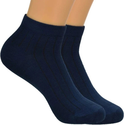 VESTURA Men & Women Solid, Self Design Ankle Length, Calf Length, Over the Knee, Peds/Footie/No-Show(Pack of 2)