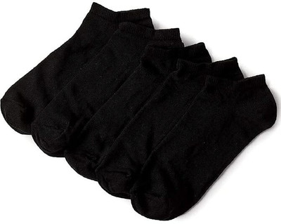 FeetFit Unisex Solid Ankle Length(Pack of 5)