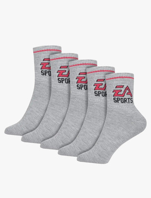 Kalra Hosiery Men Solid Ankle Length(Pack of 5)