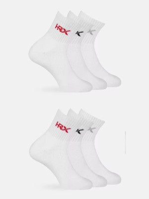 HRX by Hrithik Roshan Men & Women Solid Ankle Length(Pack of 6)