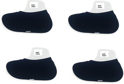 CHACKO Baby Boys & Baby Girls Solid Low Cut(Pack of 4)