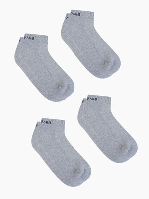 Air Garb Comfort Premium Quality Cotton Socks Men & Women Solid Low Cut(Pack of 4)