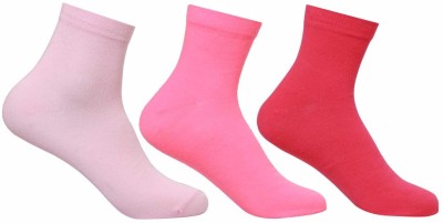 Supersox Women Solid Ankle Length(Pack of 3)