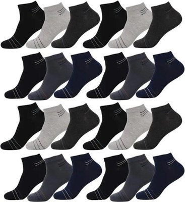 PREnterprises Men Self Design Ankle Length