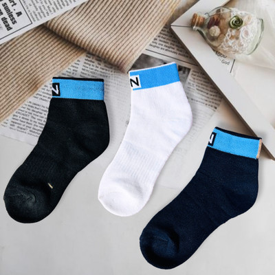 Vnus Men Solid Ankle Length(Pack of 3)