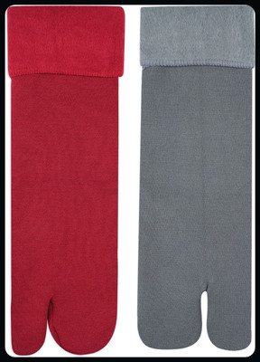 Creeknest Women Solid Mid-Calf/Crew(Pack of 2)