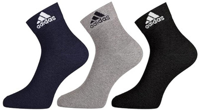 ADIDAS Men Ankle Length(Pack of 3)