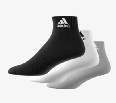 ADIDAS Men Ankle Length(Pack of 3)