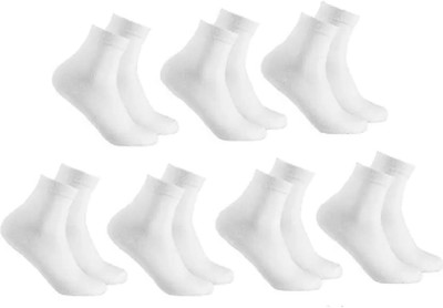 RENDERCRAFT Men Solid Ankle Length(Pack of 7)