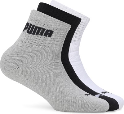 PUMA Men & Women Solid Ankle Length(Pack of 3)