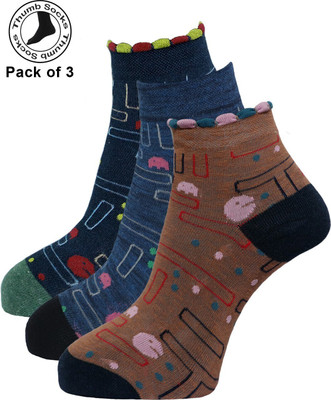 Dollar Women Printed Ankle Length(Pack of 3)