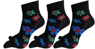 Aivira Women Printed Calf Length(Pack of 3)