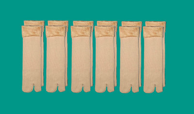 GUNGUN Women Self Design Ankle Length(Pack of 6)