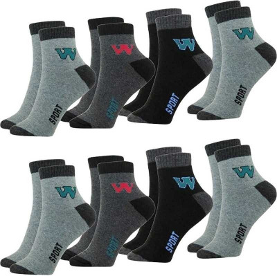 Akeet Trend Men Woven Ankle Length(Pack of 8)