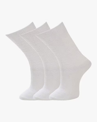 Shri style Boys & Girls Solid Mid-Calf/Crew(Pack of 3)
