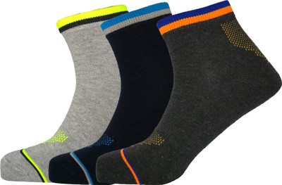 Lux Nitro Men Self Design Ankle Length(Pack of 3)
