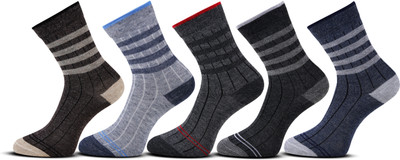RC. ROYAL CLASS Boys Self Design Calf Length(Pack of 5)