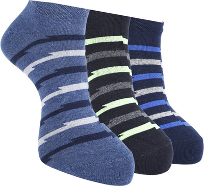 Force NXT Men Self Design Low Cut(Pack of 3)