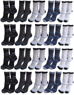 Akeeta Men Embellished Ankle Length(Pack of 12)