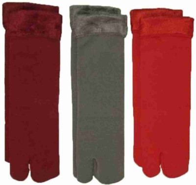 STYLE ACADEMY Women Solid Ankle Length(Pack of 5)