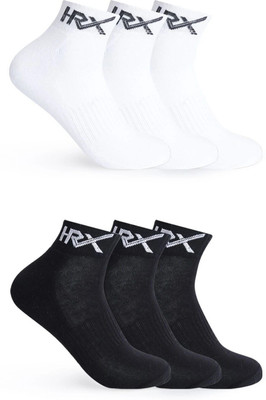 HRX by Hrithik Roshan Men Solid Ankle Length(Pack of 6)