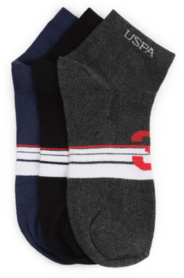 U.S. POLO ASSN. Men Ankle Length(Pack of 3)