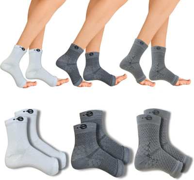 ecosync Unisex Solid Ankle Length(Pack of 3)