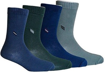 Footmate Men Calf Length(Pack of 4)