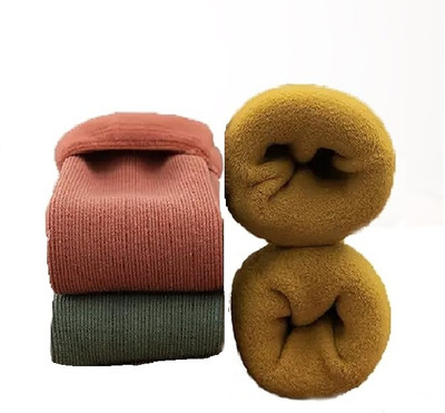 SIOPAWORLD Women Self Design Ankle Length(Pack of 2)