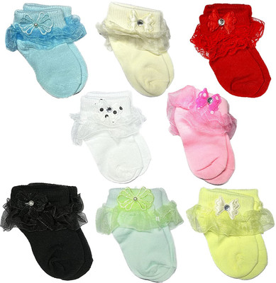 Honze Baby Boys & Baby Girls Self Design Ankle Length(Pack of 3)