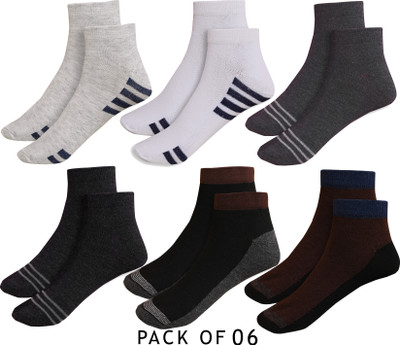 strucker Men Self Design Ankle Length(Pack of 6)