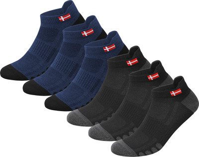 Swagr Men Solid Ankle Length(Pack of 6)