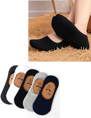 Rudra Art and craft Unisex Low Cut(Pack of 5)