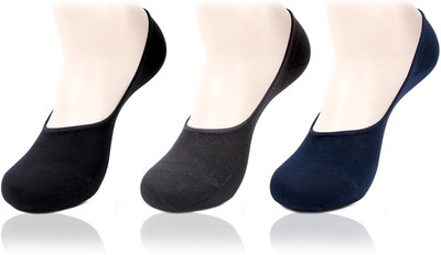 BONJOUR Men Solid Peds/Footie/No-Show(Pack of 3)