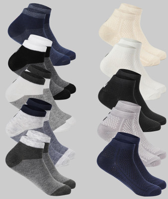 SOXARO Men Ankle Length(Pack of 10)