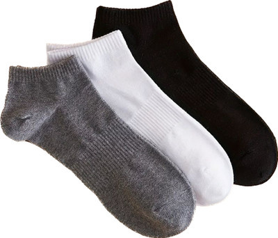 FABLOID Men & Women Solid Ankle Length(Pack of 3)