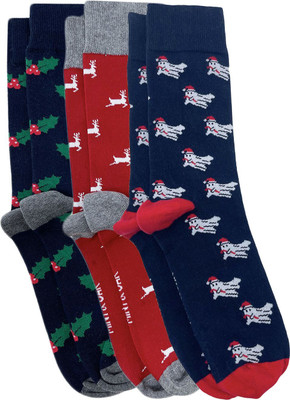 Mint and Oak Women Woven Calf Length(Pack of 3)