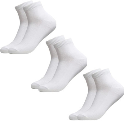Akeet Trend Men Solid Ankle Length(Pack of 3)