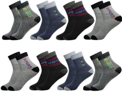 JD DASSSON Men Solid Ankle Length(Pack of 12)