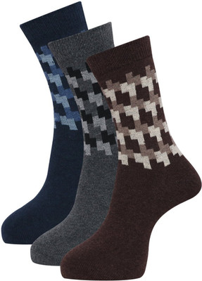 Dollar Men Printed Calf Length(Pack of 3)