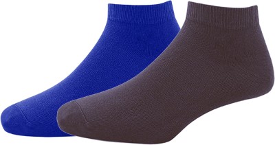 XOALT Men Solid Ankle Length(Pack of 2)