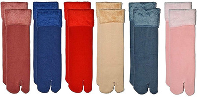 Liyana Collection Men Solid Ankle Length(Pack of 6)
